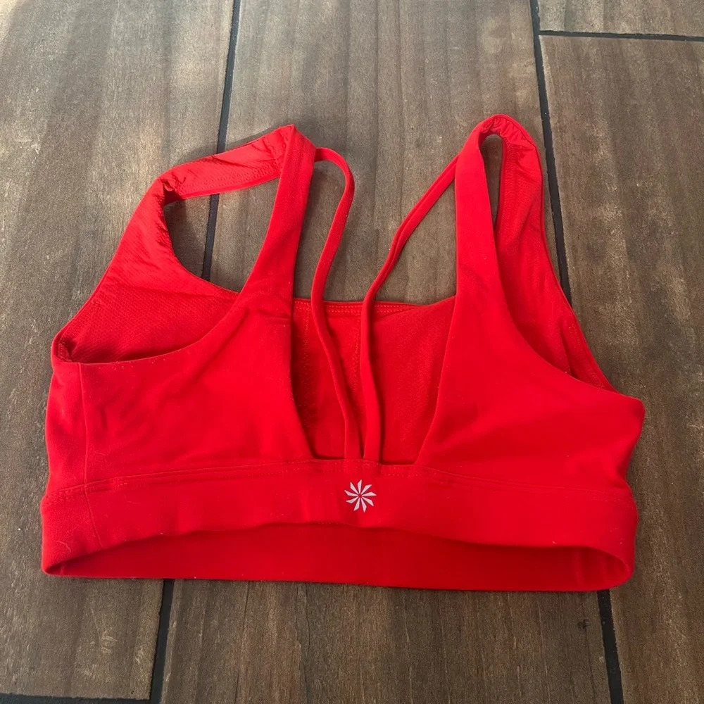 Athleta exhale bra red XXS - Picture 1 of 3